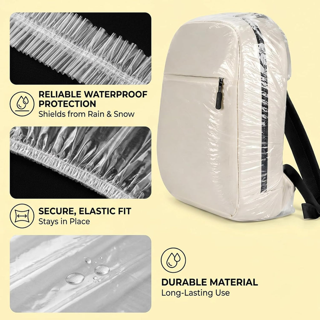 10PCS Backpack Rain Cover, Rain Cover for Backpack, Cover for Outdoor Activities, Universal Fit for Various Sizes