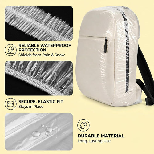 10PCS Backpack Rain Cover, Rain Cover for Backpack, Cover for Outdoor Activities, Universal Fit for Various Sizes
