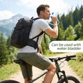 TILYMOL Hiking Travel Backpack for Men Women 25L - Small Lightweight Waterproof Outdoor Camping Backpack/Day Pack, Hiking Daypack with Hydration System for Hiking, Travel, Sports, Running, Biking Black 25L