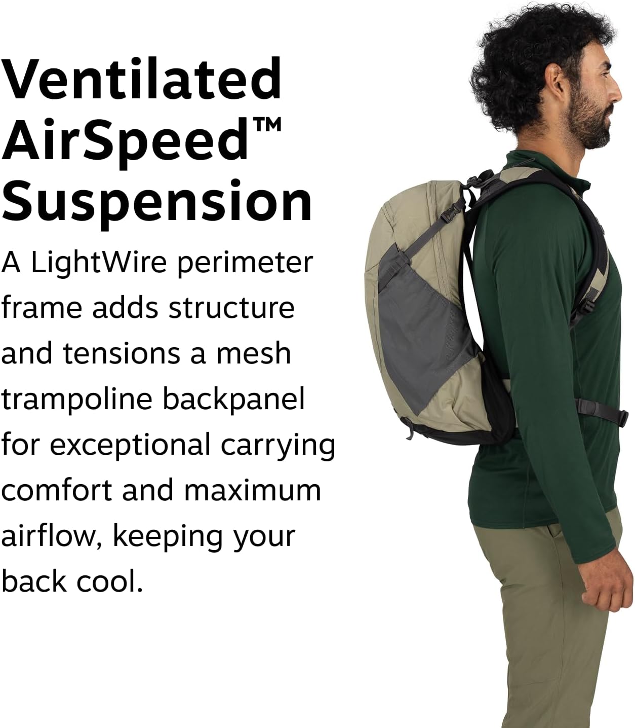Osprey Hikelite 18L Durable Hiking Backpack - Travel Daypack with Rain Cover for Men and Women, Olive Tan Olive Tan 18l
