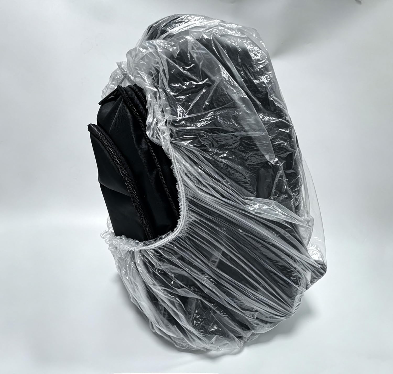 33PCS Disposable Bag Cover for Airplane Under Seat - Backpack Rain Cover, Fit for 25-60L, for Hiking, Air Travel, Commuting