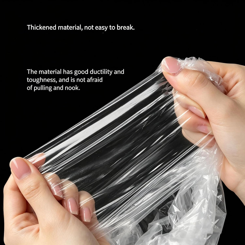 33PCS Disposable Bag Cover for Airplane Under Seat - Backpack Rain Cover, Fit for 25-60L, for Hiking, Air Travel, Commuting